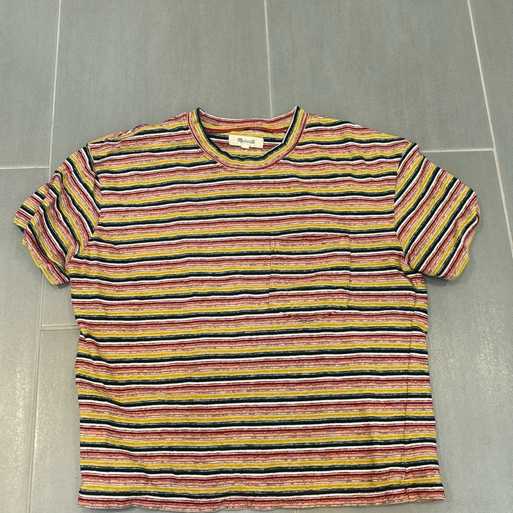 madewell woven top